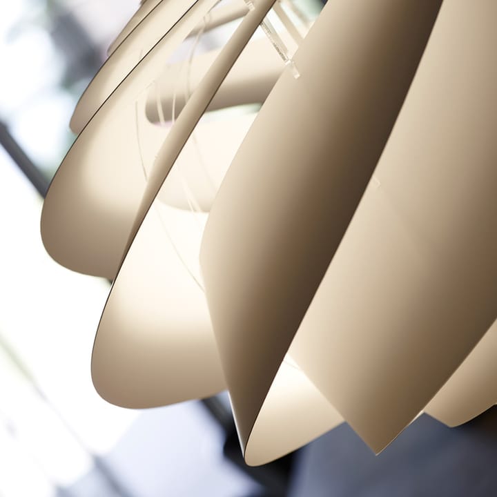 Swirl 3S pendel, koppar, metallic, vit insida Le Klint
