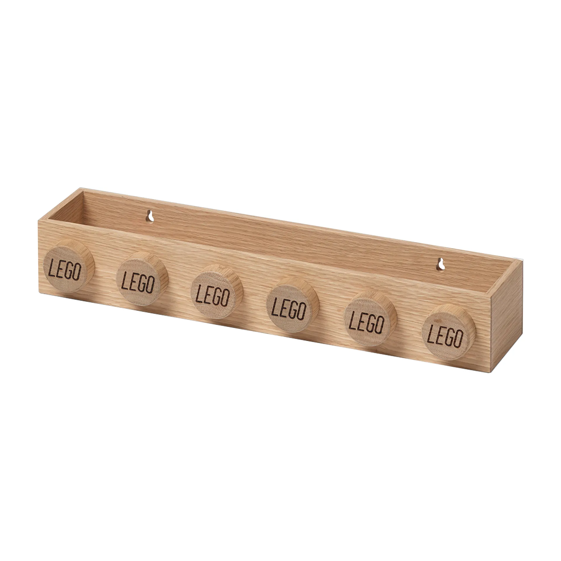 LEGO bokhylla trä, Såpad ek Lego