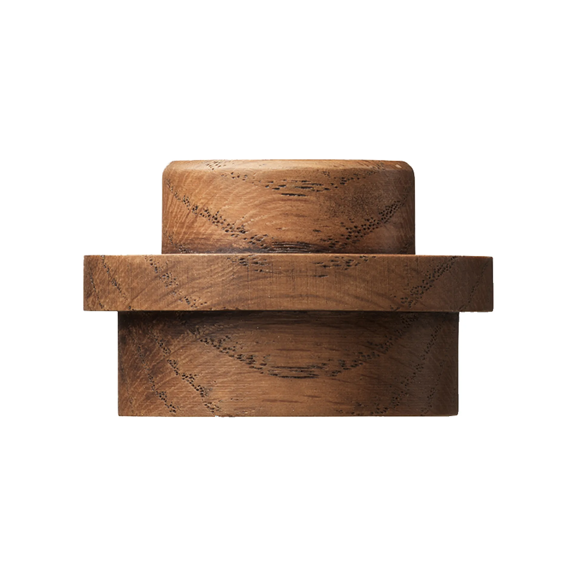 LEGO vägghängare trä set, Mörkbetsad ek Lego