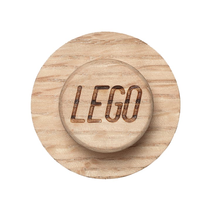 LEGO vägghängare trä set, Såpad ek Lego