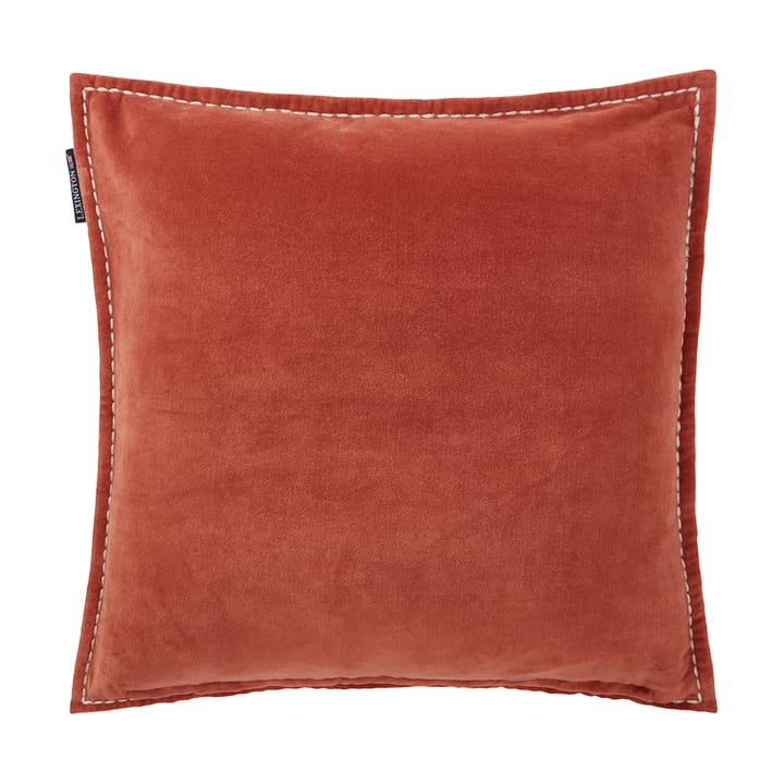 1993 Logo Velvet kuddfodral 50x50 cm, Rust Lexington