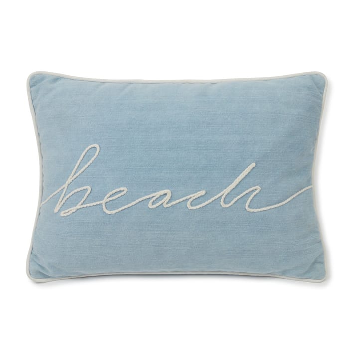 Beach small rope twill kudde 30x40 cm, Light blue Lexington