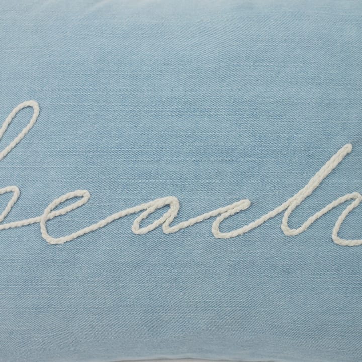 Beach small rope twill kudde 30x40 cm, Light blue Lexington