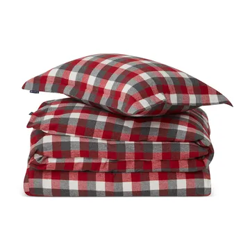 Checked Flannel bäddset - 50x60 cm, 150x210 cm - Lexington