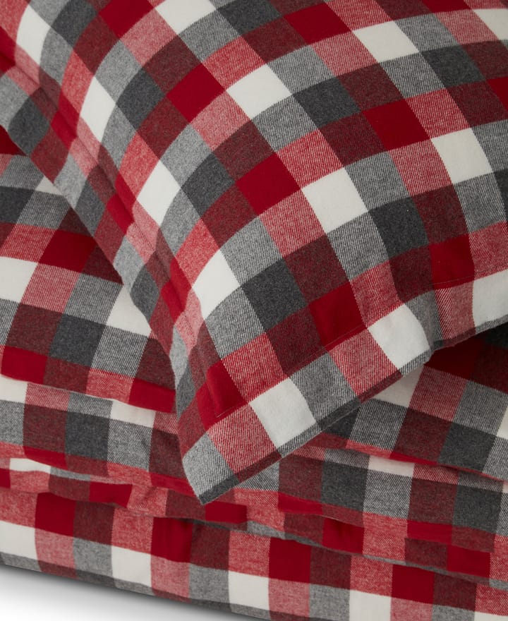 Checked Flannel bäddset, 50x60 cm, 150x210 cm Lexington