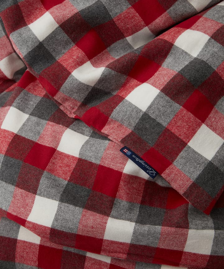 Checked Flannel bäddset, 50x60 cm, 150x210 cm Lexington