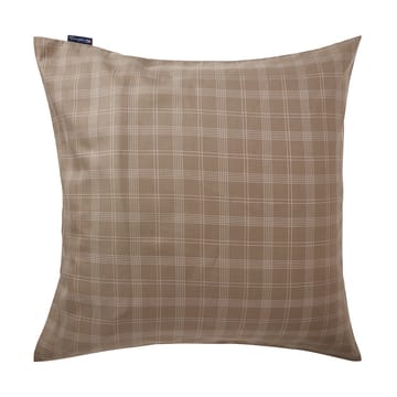 Checked Pin Point Oxford örngott 65x65 cm - Brown - Lexington