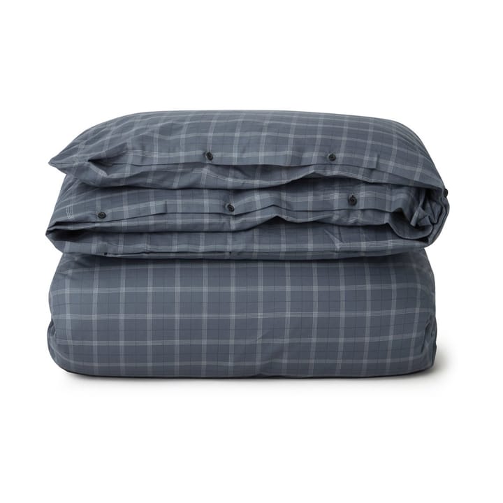 Checked Pinpoint Oxford påslakan 150x210 cm - Dove - Lexington