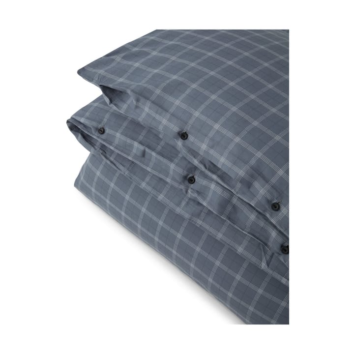 Checked Pinpoint Oxford påslakan 150x210 cm, Dove Lexington