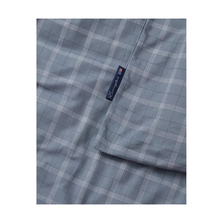 Checked Pinpoint Oxford påslakan 150x210 cm, Dove Lexington