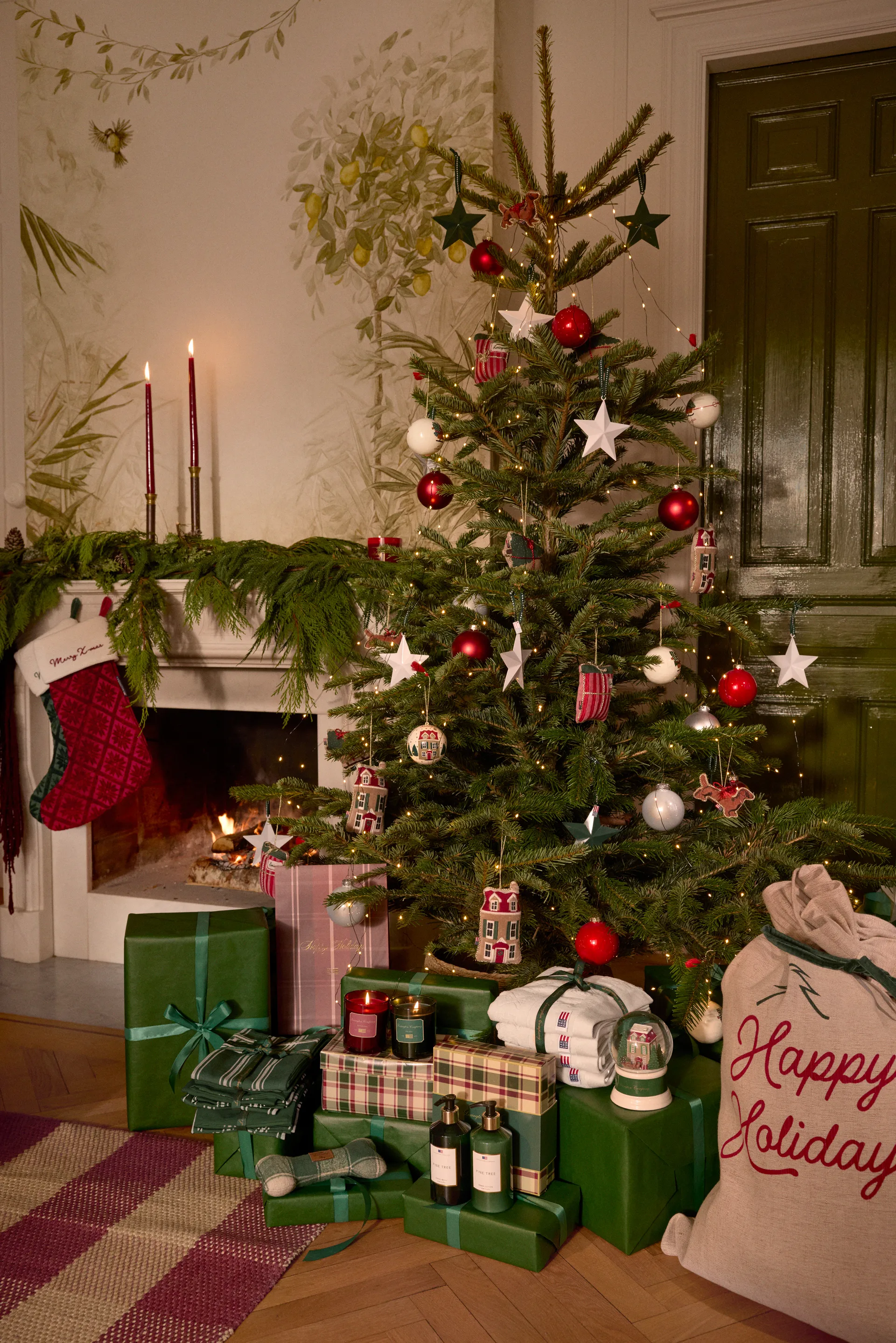 Christmas gift julhänge, Red Lexington