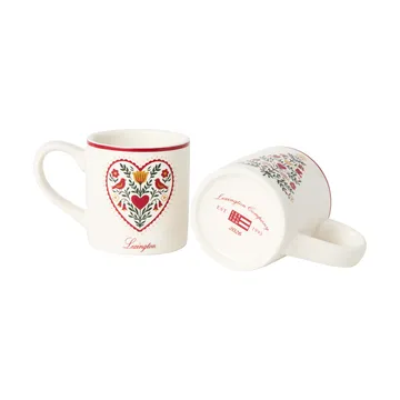 Christmas Tree mini mugg - Multi, 5,5x6 cm, 2-pack - Lexington