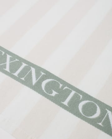 Cotton Terry Logo kökshandduk 50x70 cm - Light beige-white-green - Lexington