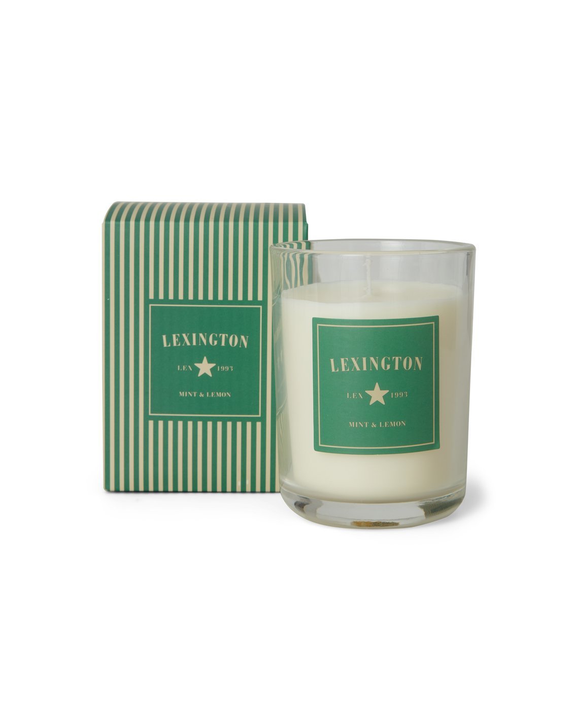 Lexington Doftljus Mint & citron | Skandinavisk Design | Doftljus & Doftpinnar | Vit