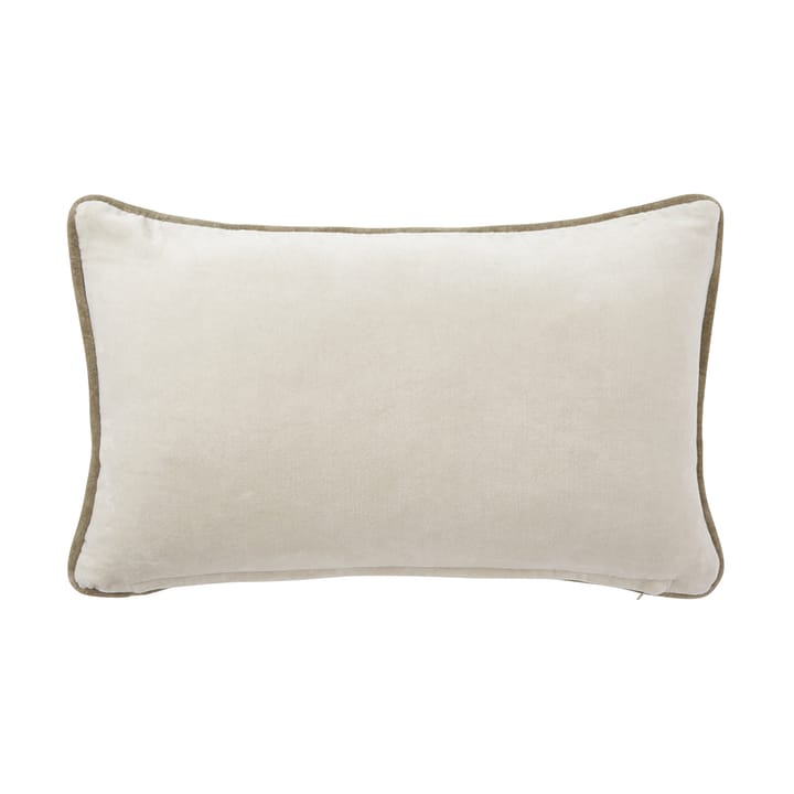 Dogs Organic Cotton Velvet kudde 30x50 cm, Light beige Lexington