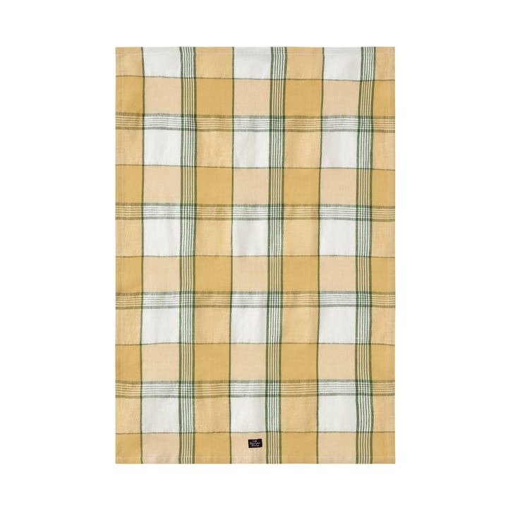 Easter Linen/Cotton kökshandduk 50x70 cm - Yellow-green - Lexington