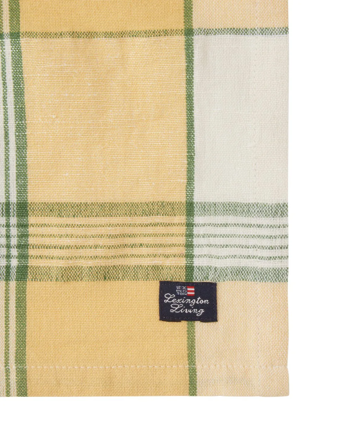 Easter Linen/Cotton tygservett 50x50 cm, Yellow-green Lexington