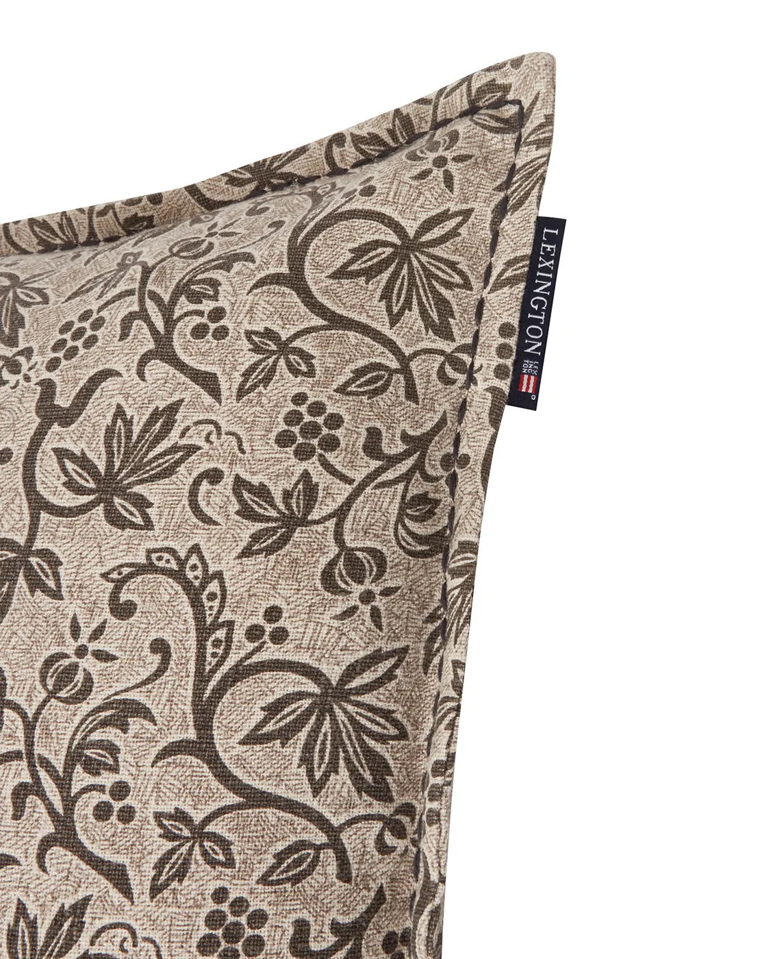 Grapevine Printed kuddfodral 50x50 cm, Light beige Lexington