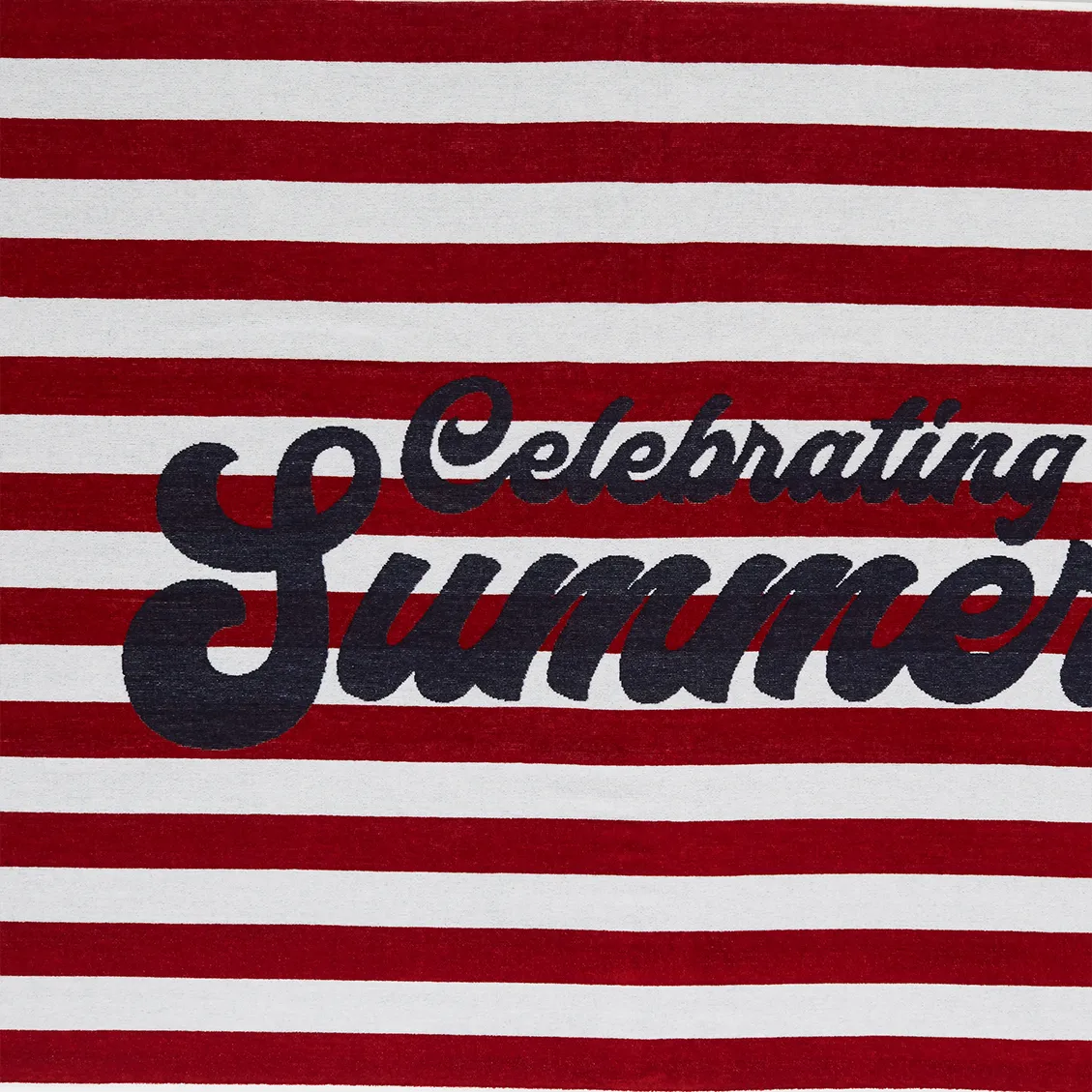 Graphic Velour badlakan 100x180 cm, Red-white Lexington