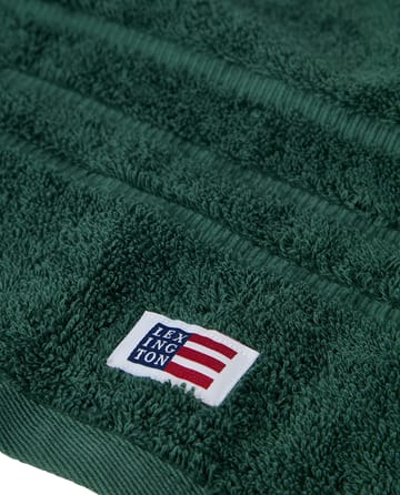 Happy Holidays Juniper ekologisk handduk 50x70 cm - Green-Light Beige - Lexington