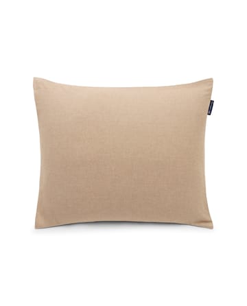 Herringbone Flanell örngott 50x60 cm - Beige-off white - Lexington