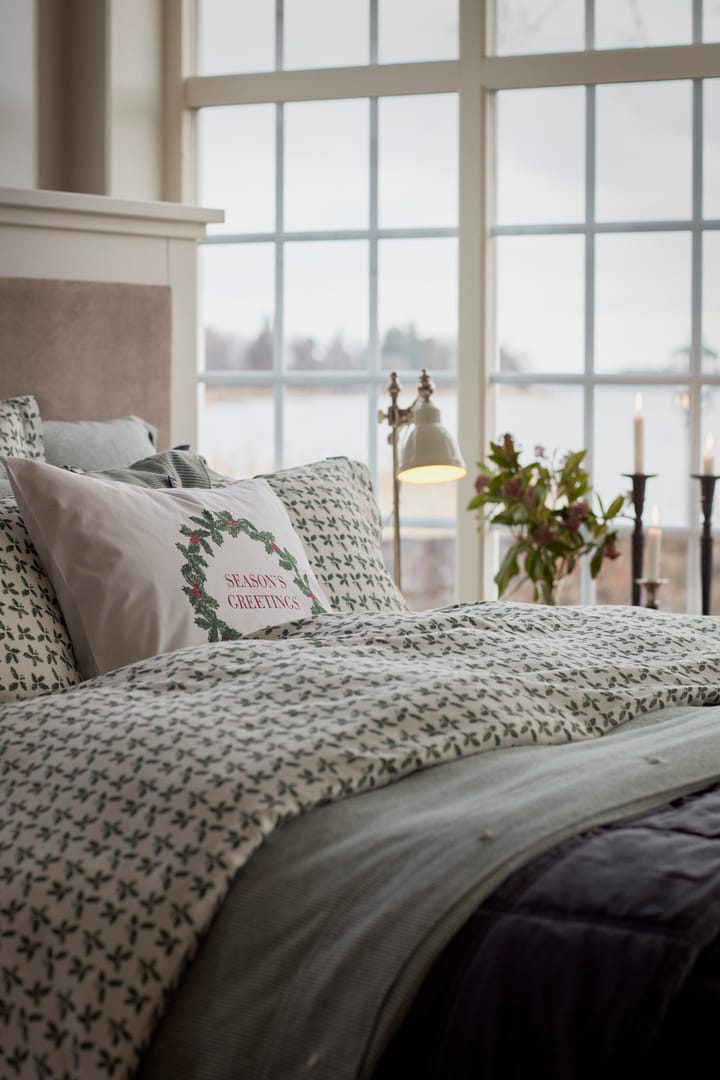Holly Printed Cotton Sateen bäddset, 2x50x60 cm, 220x220 cm Lexington
