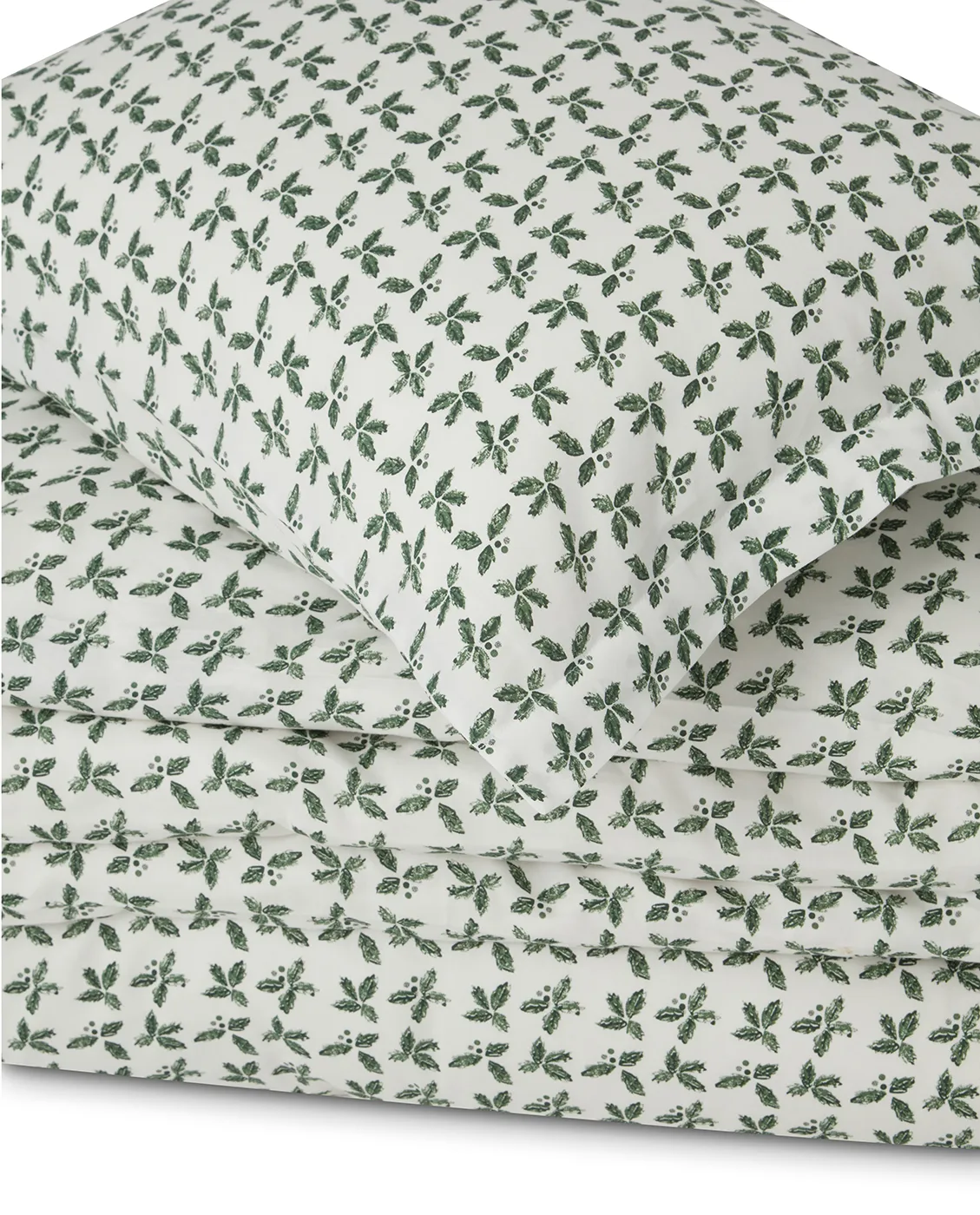 Holly Printed Cotton Sateen bäddset, 50x60 cm, 150x210 cm Lexington