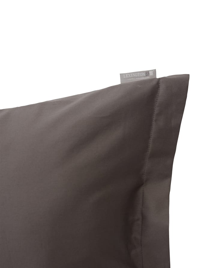 Hotel Cotton Sateen örngott 50x90 cm - Charcoal grey - Lexington