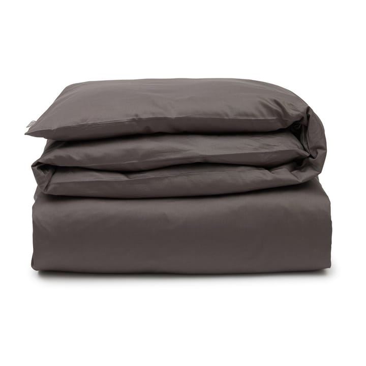 Hotel Cotton Sateen påslakan 150x210 cm - Charcoal grey - Lexington