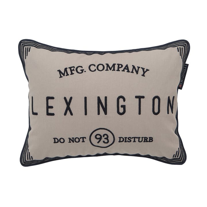 Hotel Do Not Disturb kuddfodral 30x40 cm, Beige Lexington