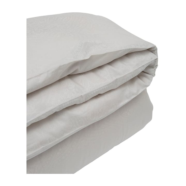 Hotel Sateen Jacquard påslakan 220x220 cm, Ljusbeige Lexington