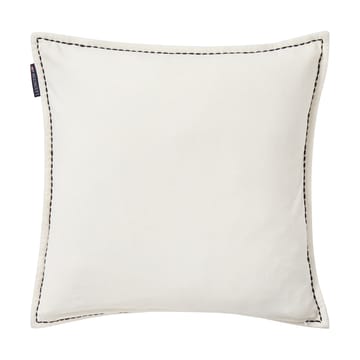 House ekologisk sammetsbomull kuddfodral 50x50 cm - White-multi - Lexington