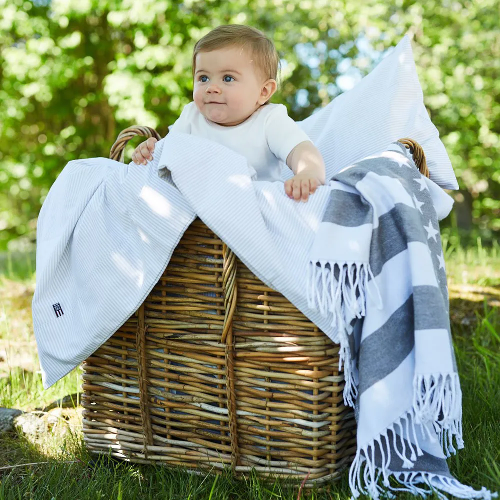 Icons Baby Flag pläd 90x120 cm, Grey Lexington