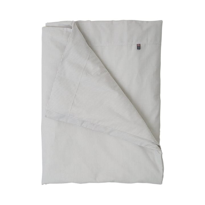 Icons Baby Pin Point påslakan 100x130 cm, Grey-white Lexington