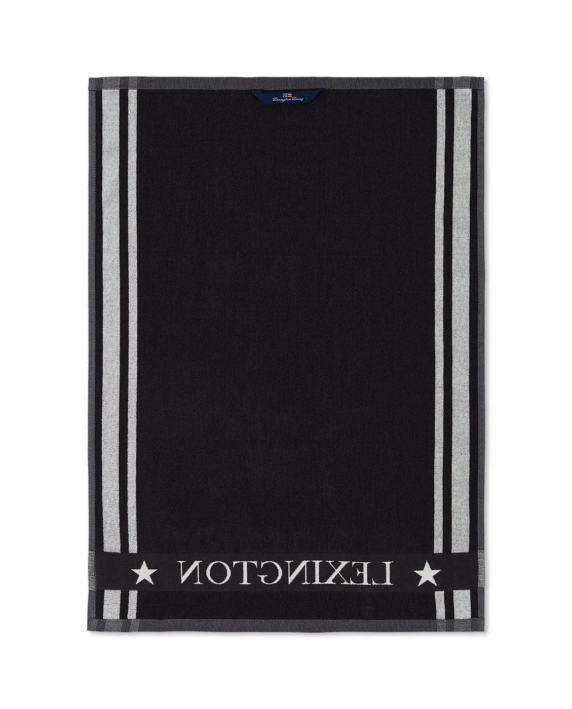 Icons Cotton Terry kökshandduk 50x70 cm, Dark gray-white Lexington