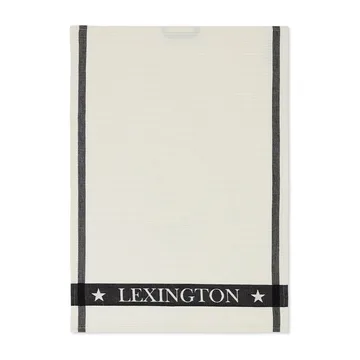 Icons Cotton Waffle kökshandduk 50x70 cm - White-dark gray - Lexington