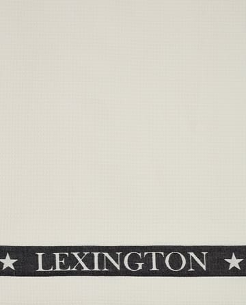 Icons Cotton Waffle kökshandduk 50x70 cm - White-dark gray - Lexington