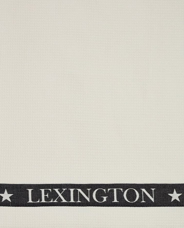 Icons Cotton Waffle kökshandduk 50x70 cm, White-dark gray Lexington
