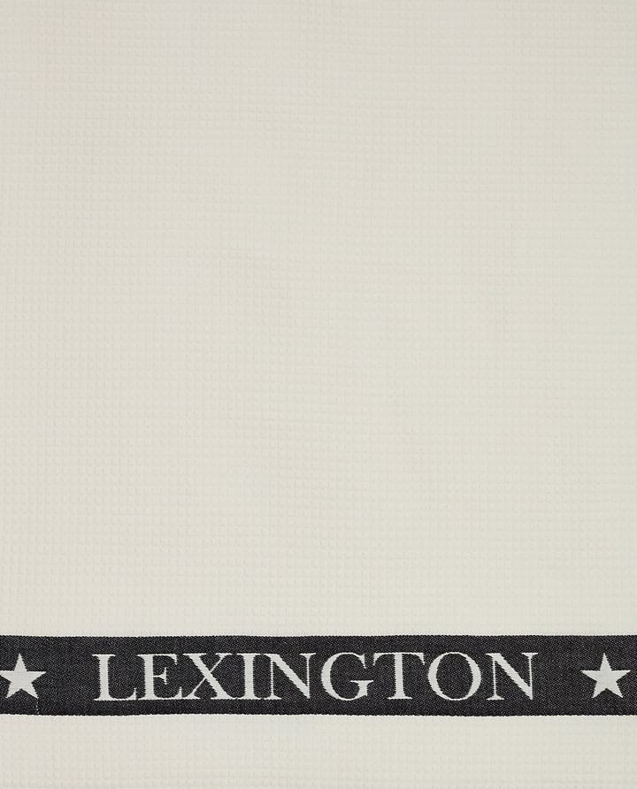 Icons Cotton Waffle kökshandduk 50x70 cm - White-dark gray - Lexington