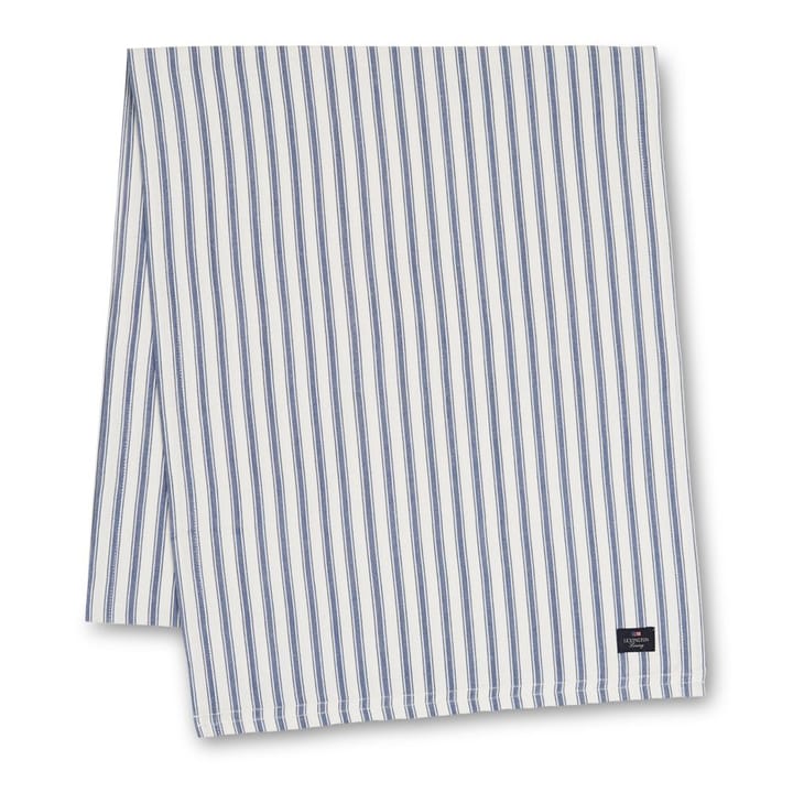 Icons Herringbone Striped löpare 50x150 cm, Blue-white Lexington
