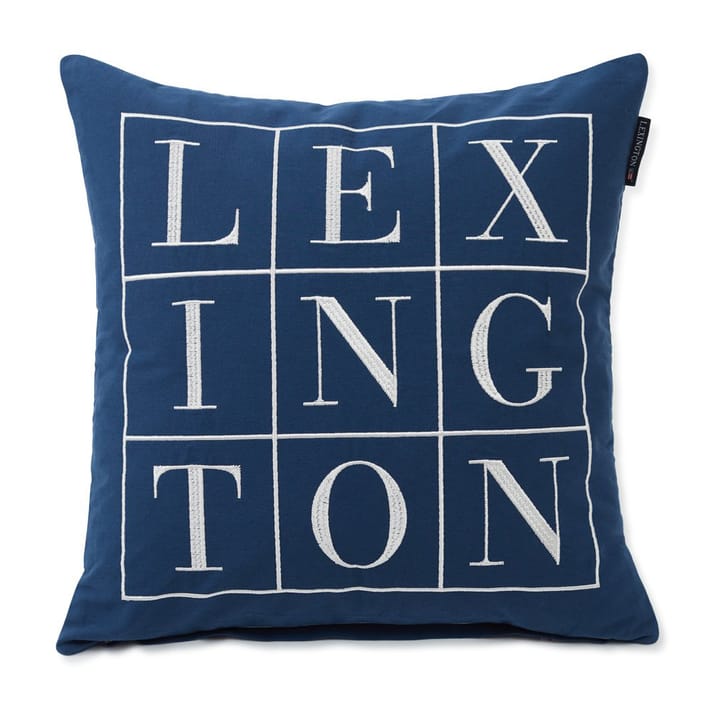 Icons Logo kuddfodral 50x50 cm - Blue - Lexington