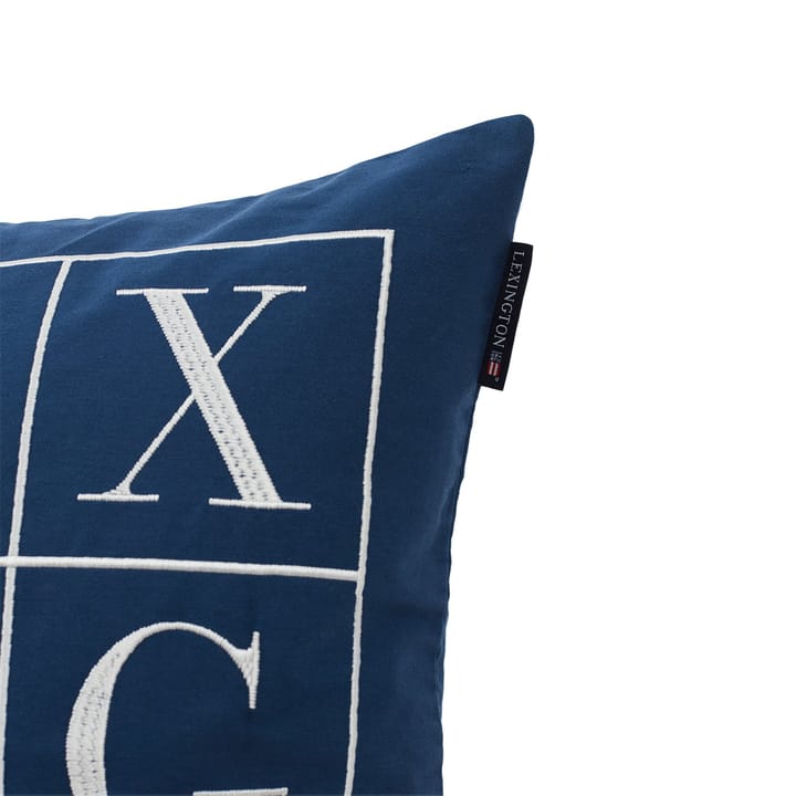 Icons Logo kuddfodral 50x50 cm - Blue - Lexington