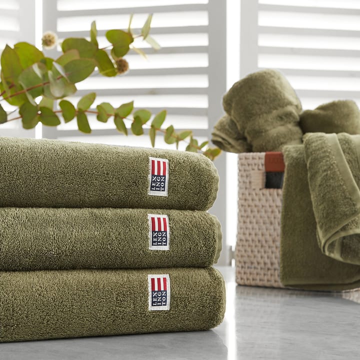 Icons Original badhandduk 100x150 cm, Dusty olive Lexington