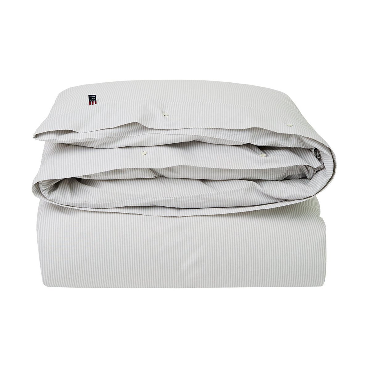 Lexington Icons Pin Point påslakan 150x210 cm Beige-white