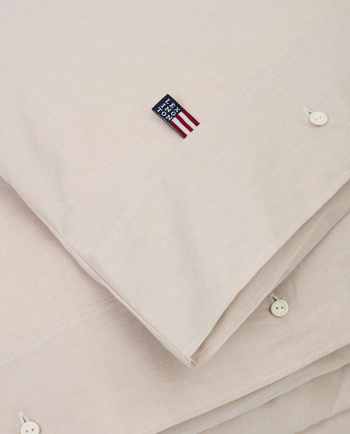 Icons Pin Point påslakan 150x210 cm, Beige Lexington