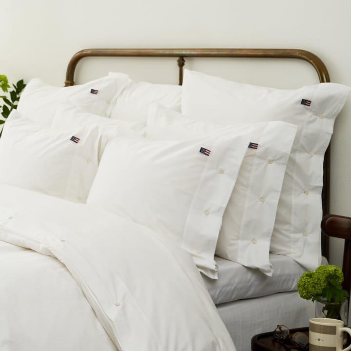 Icons Poplin örngott 65x65 cm, White Lexington