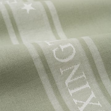 Icons Star kökshandduk 50x70 cm - Sage green-white - Lexington