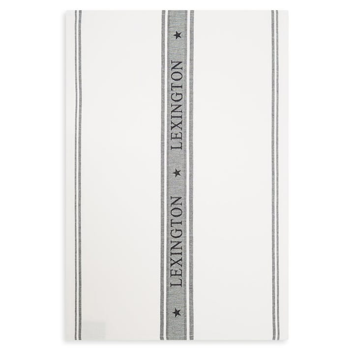 Icons Star kökshandduk 50x70 cm - White-black - Lexington