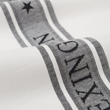 Icons Star kökshandduk 50x70 cm - White-black - Lexington