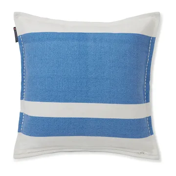 Irregula Striped Cotton kuddfodral 50x50 cm - Blue-White - Lexington